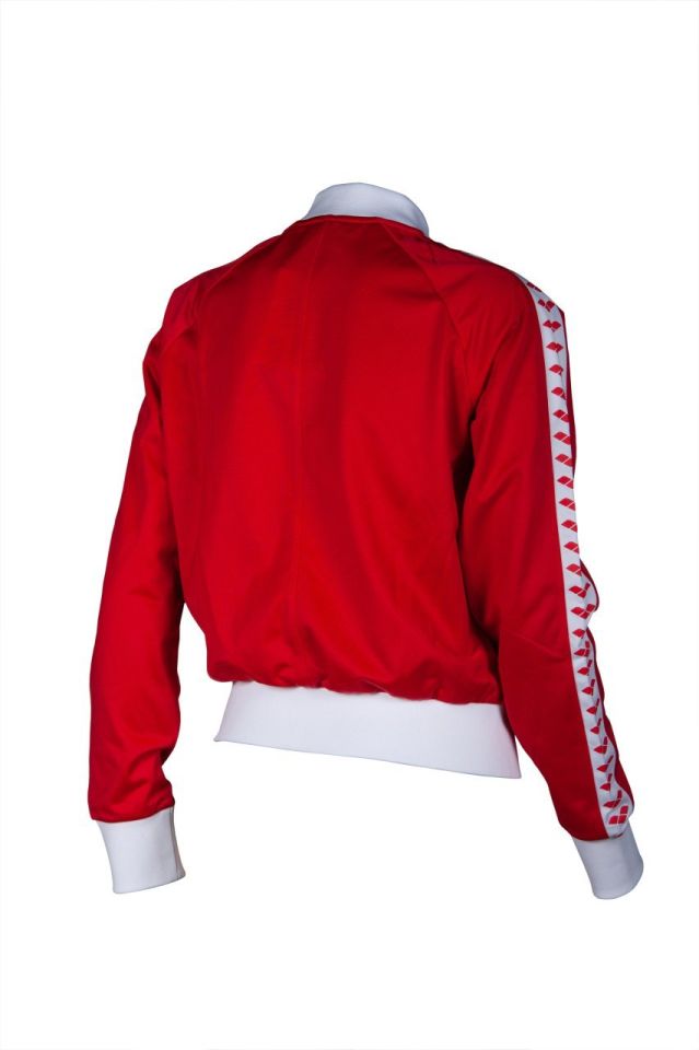 W RELAX IV TEAM JACKET RED-WHITE-RED