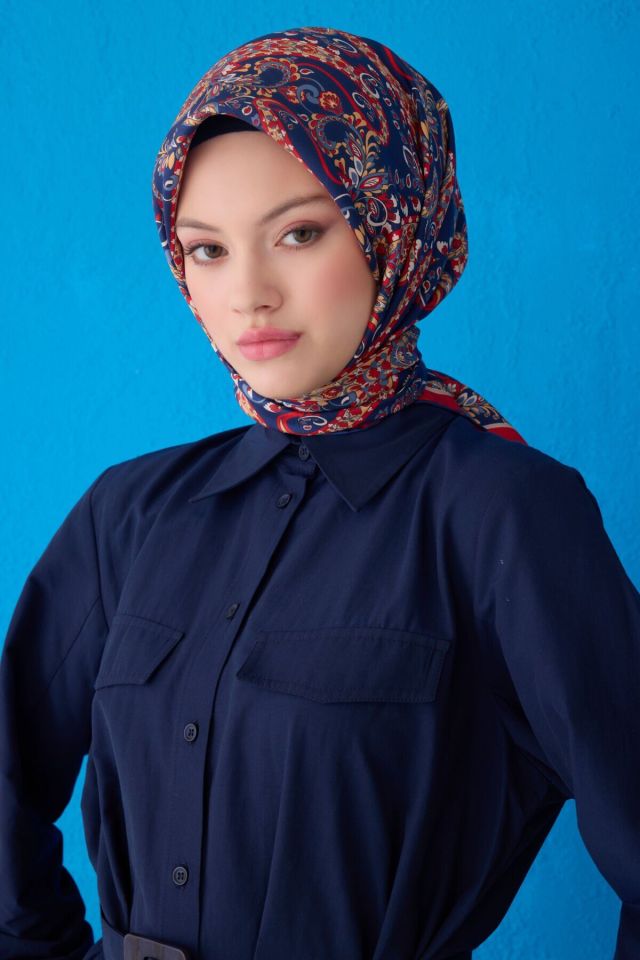 Belli İpek Eşarp 2025 İlkbahar-Yaz - 4101D-36 Sura