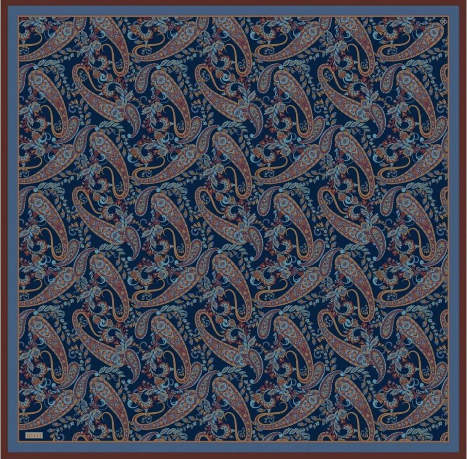 Belli İpek Eşarp 2025 İlkbahar-Yaz - 4101D-04- Tivil