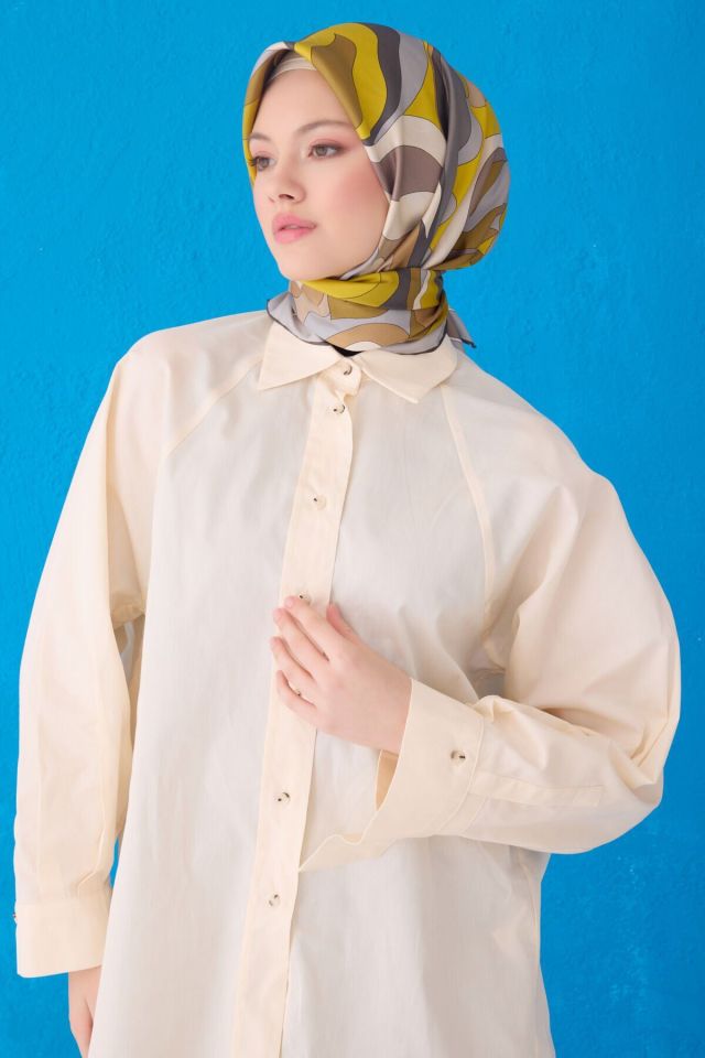 Belli İpek Eşarp 2025 İlkbahar-Yaz - 4108D-31-Sura