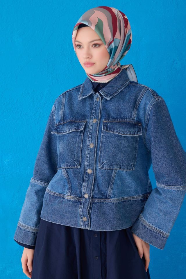 Belli İpek Eşarp 2025 İlkbahar-Yaz - 4108D-02-Sura