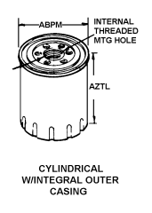 FILTRE ELEMANI, SIVI NSN: 2910-01-192-4622