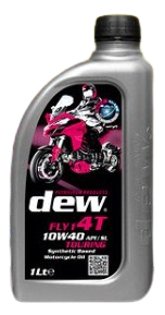 Dew Fly1 4T 10w40 Touring Sentetik Motorsiklet Yağı 1LT