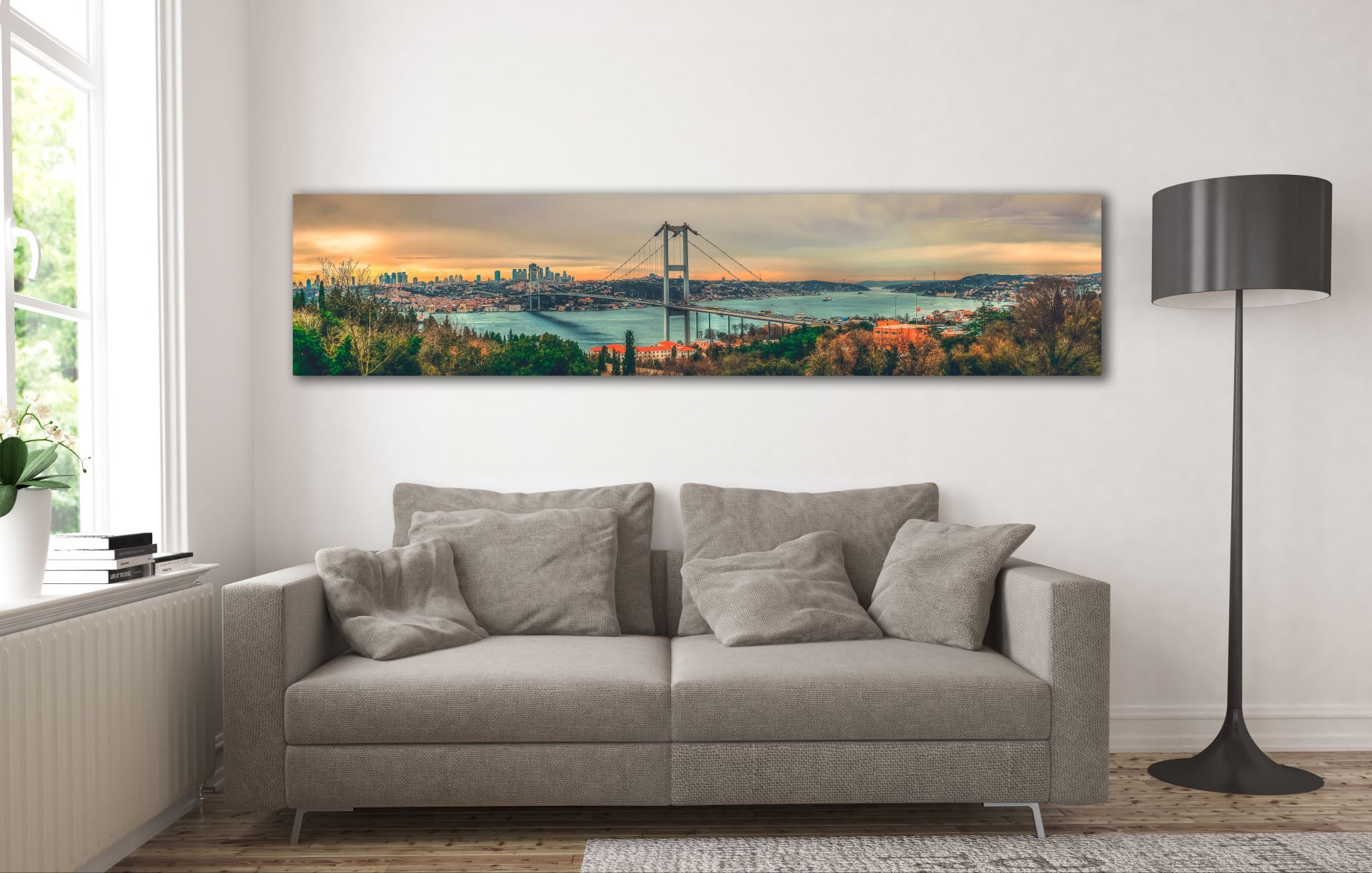 Panoramic Canvas Tablo