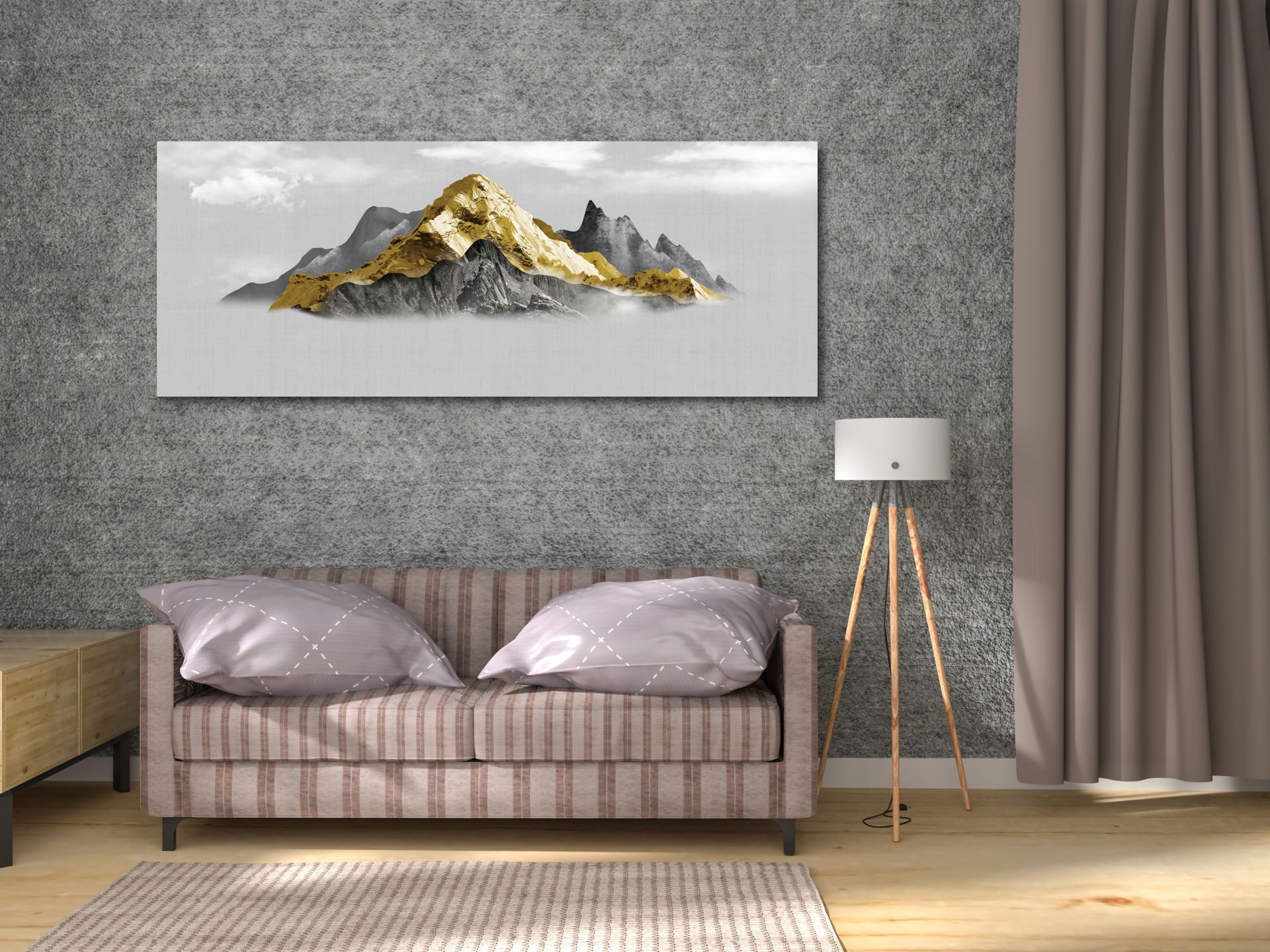 Panoramic Canvas Tablo