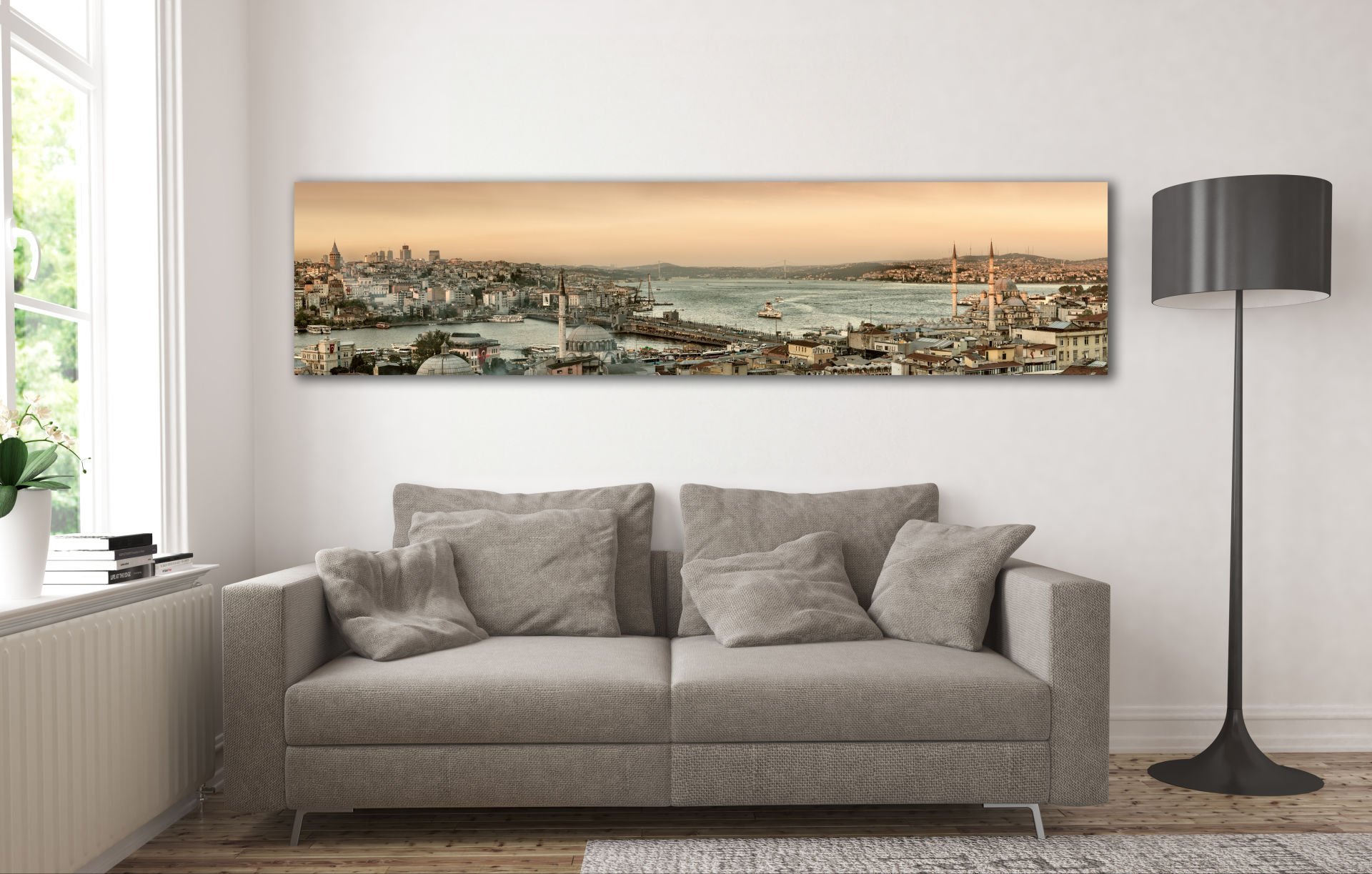 Panoramic Canvas Tablo