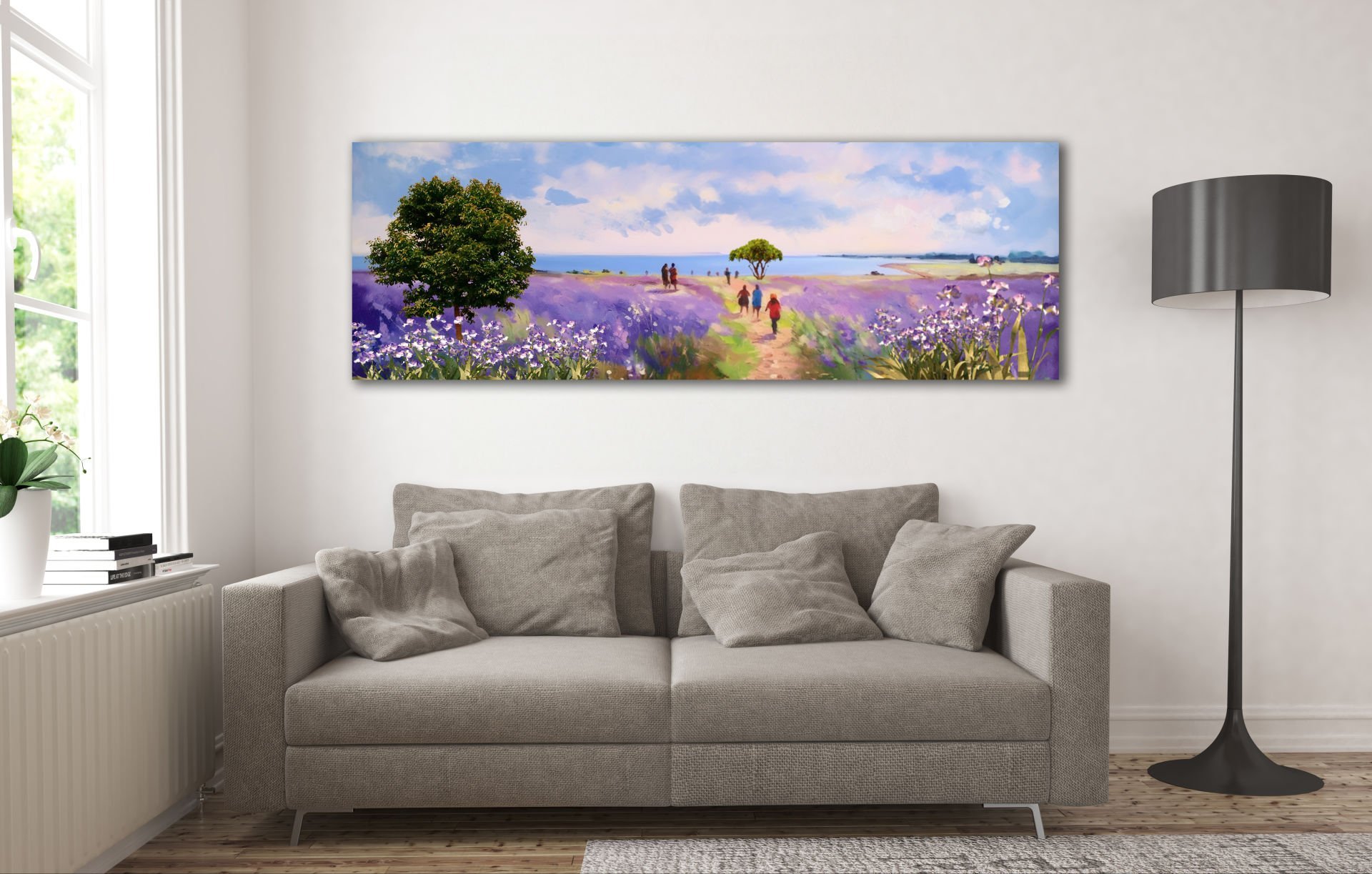 Panoramic Canvas Tablo