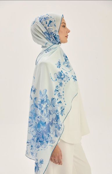 Helya Krep İpek Şal 70x190cm