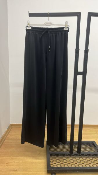 Sentez Berlin Yanı Nevrulu Geniş Paça Bambu Pantolon SZ-5581