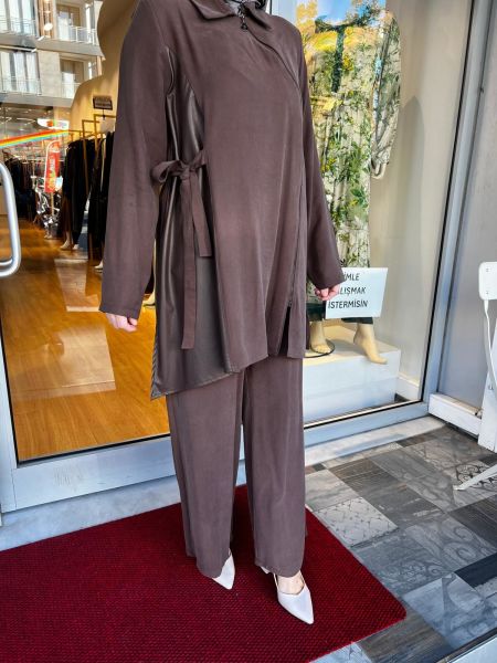 Almarwah Black Pantolonlu Takım 202681