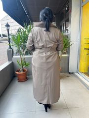 MissDalida Kürklü Triko Astarlı Trençkot T25K-8041