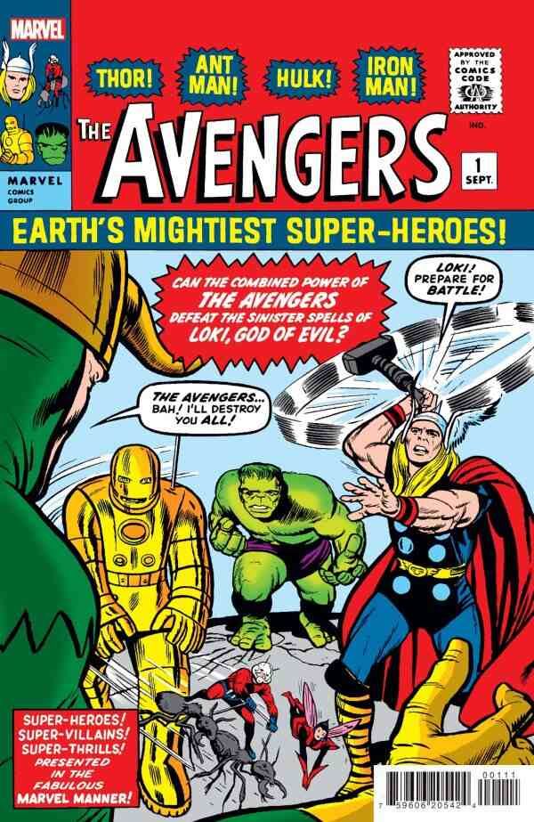 The Avengers #1 - Facsimile Edition (2023)