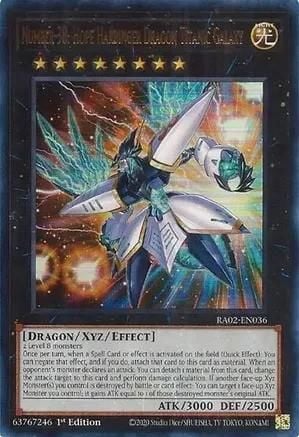 Number 38: Hope Harbinger Dragon Titanic Galaxy - RA02-EN036 Ultra Rare 1st Edition Rarity Collection II Singles