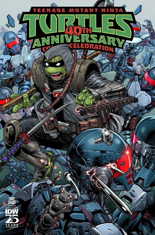 Teenage Mutant Ninja Turtles: 40th Anniversary Comics Celebration #1 1:10 Esau & Isaac Escorza Variant