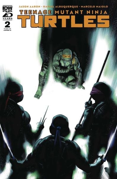 TEENAGE MUTANT NINJA TURTLES 2024 #2 COVER OPTIONS