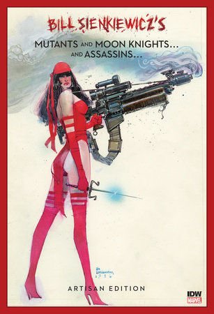 BILL SIENKIEWICZ MUTANTS AND MOON KNIGHTS...AND ASSASINS... ARTISAN EDITION