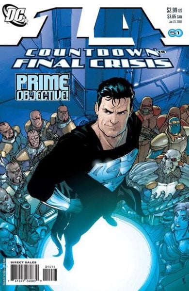 COUNTDOWN TO FINAL CRISIS #14 (2008) PETE WOODS COVER