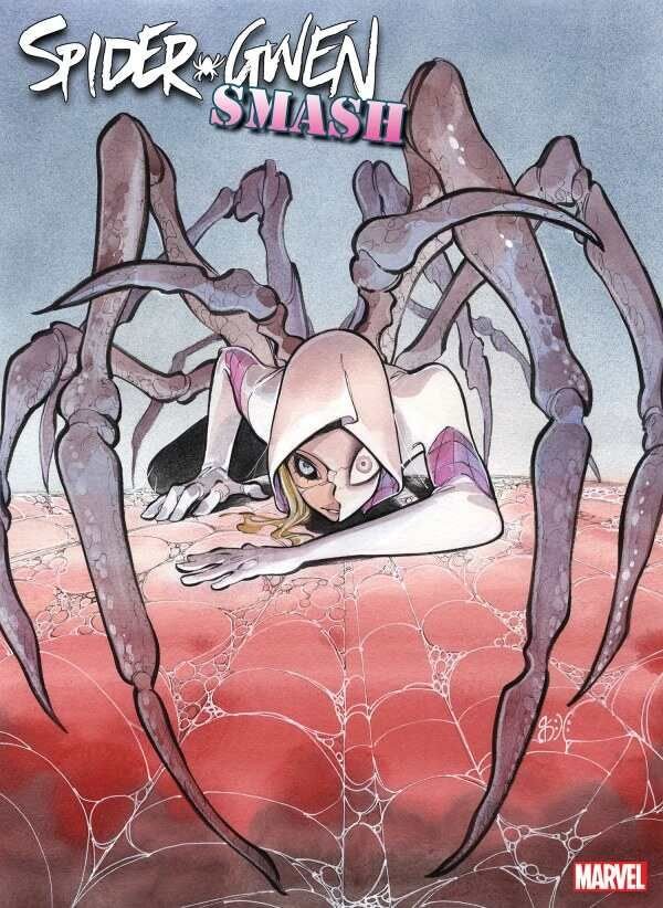 Spider-Gwen: Smash #1 - Peach Momoko Nightmare Variant