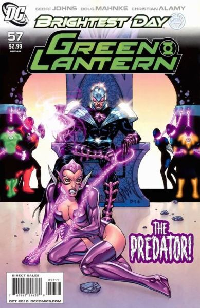 GREEN LANTERN #57 (2010) DOUG MAHNKE COVER