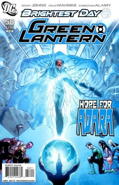 GREEN LANTERN #58 (2010) DOUG MAHNKE COVER