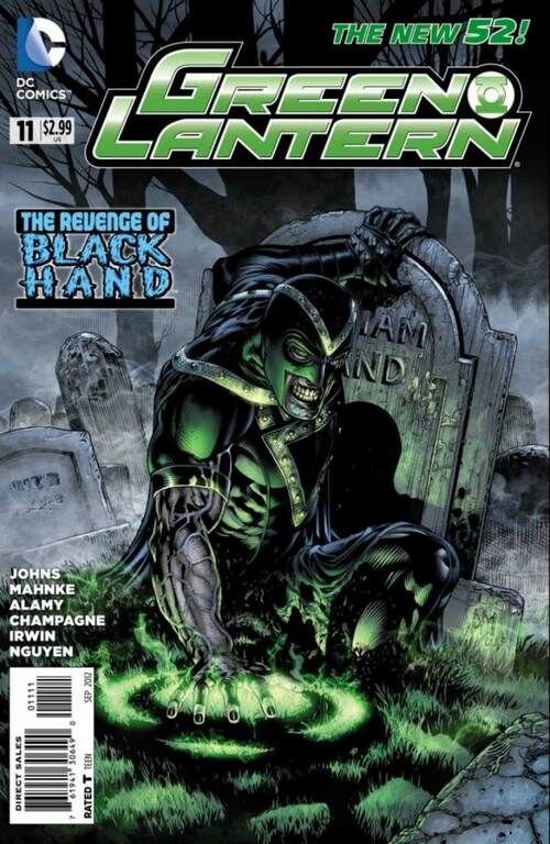 GREEN LANTERN #11 (2012) DOUG MAHNKE COVER