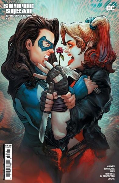 SUICIDE SQUAD DREAM TEAM #3 (OF 4) CVR C RAFAEL SARMENTO CARD STOCK VAR