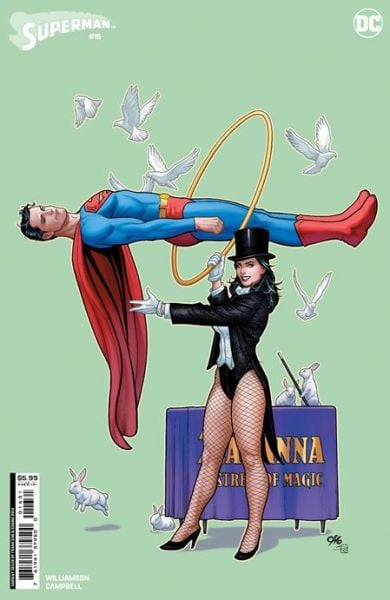 SUPERMAN #16 CVR C FRANK CHO CARD STOCK VAR (ABSOLUTE POWER)