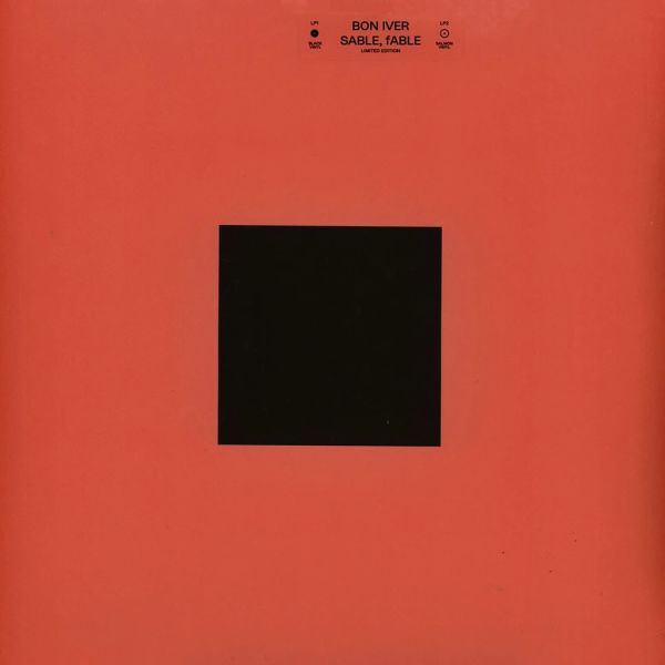 Bon Iver - SABLE, fABLE Black & Salmon Vinyl Limited Editon