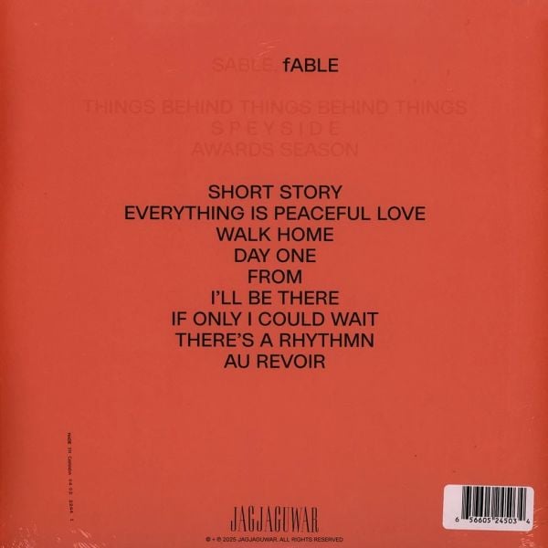 Bon Iver - SABLE, fABLE Black & Salmon Vinyl Limited Editon