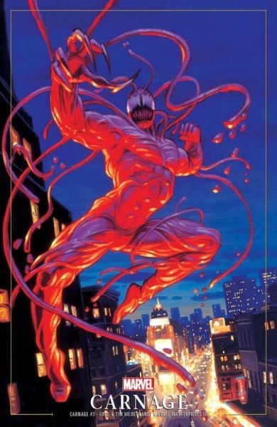 Carnage #3 - Greg & Tim Hildebrandt Carnage Marvel Masterpieces III Variant