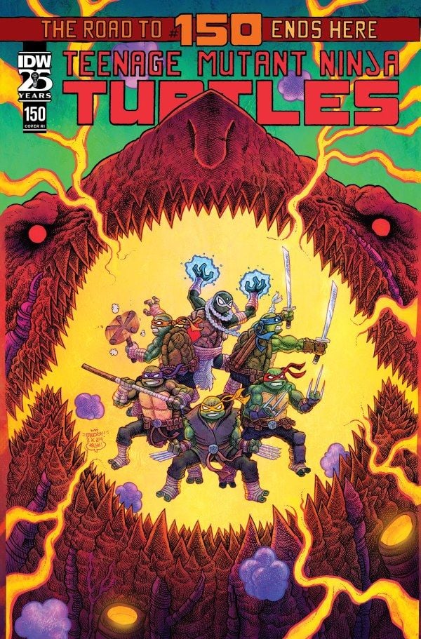 Teenage Mutant Ninja Turtles #150 Cover RI 1:10 Buster Moody Variant