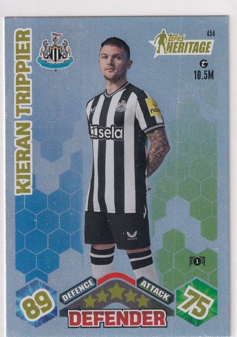 Topps Match Attax Champions League 23/24 No. 454 Kieran Trippier Heritage