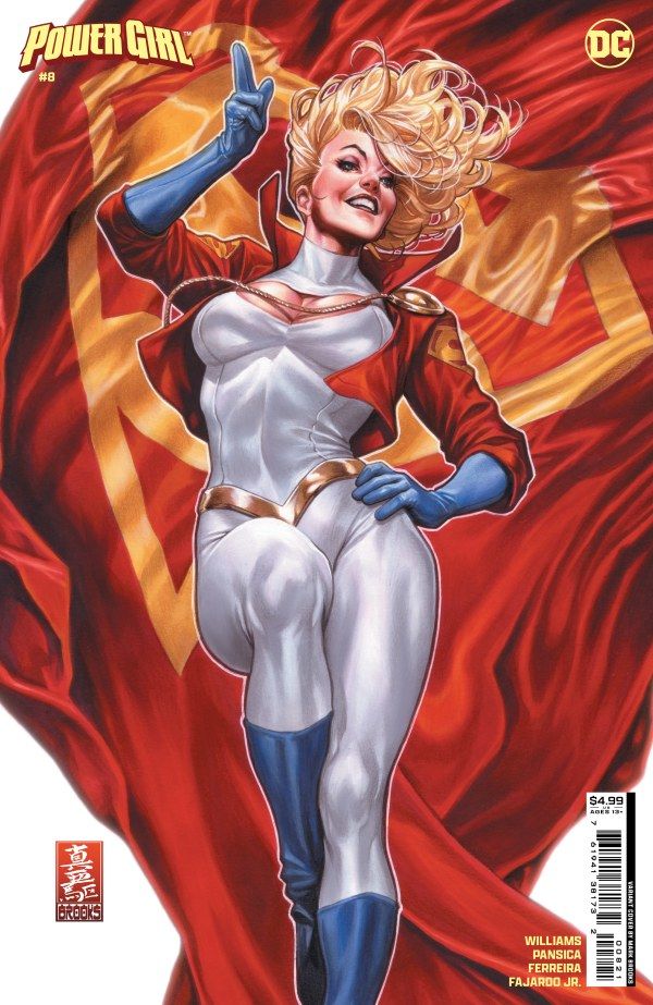 Power Girl #8 Cover B Mark Brooks Card Stock Variant