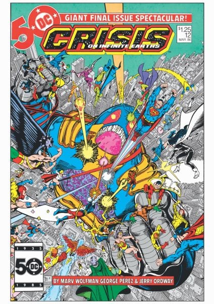 CRISIS ON INFINITE EARTHS #12 FACSIMILE EDITION