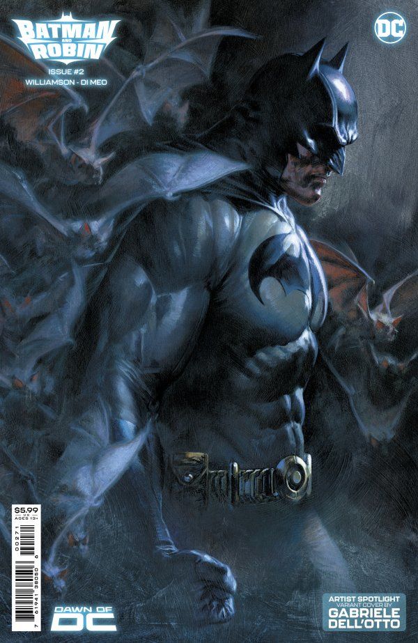 Batman and Robin #2 - Cover D Gabriele Dell'Otto Artist Spotlight Card Stock Variant