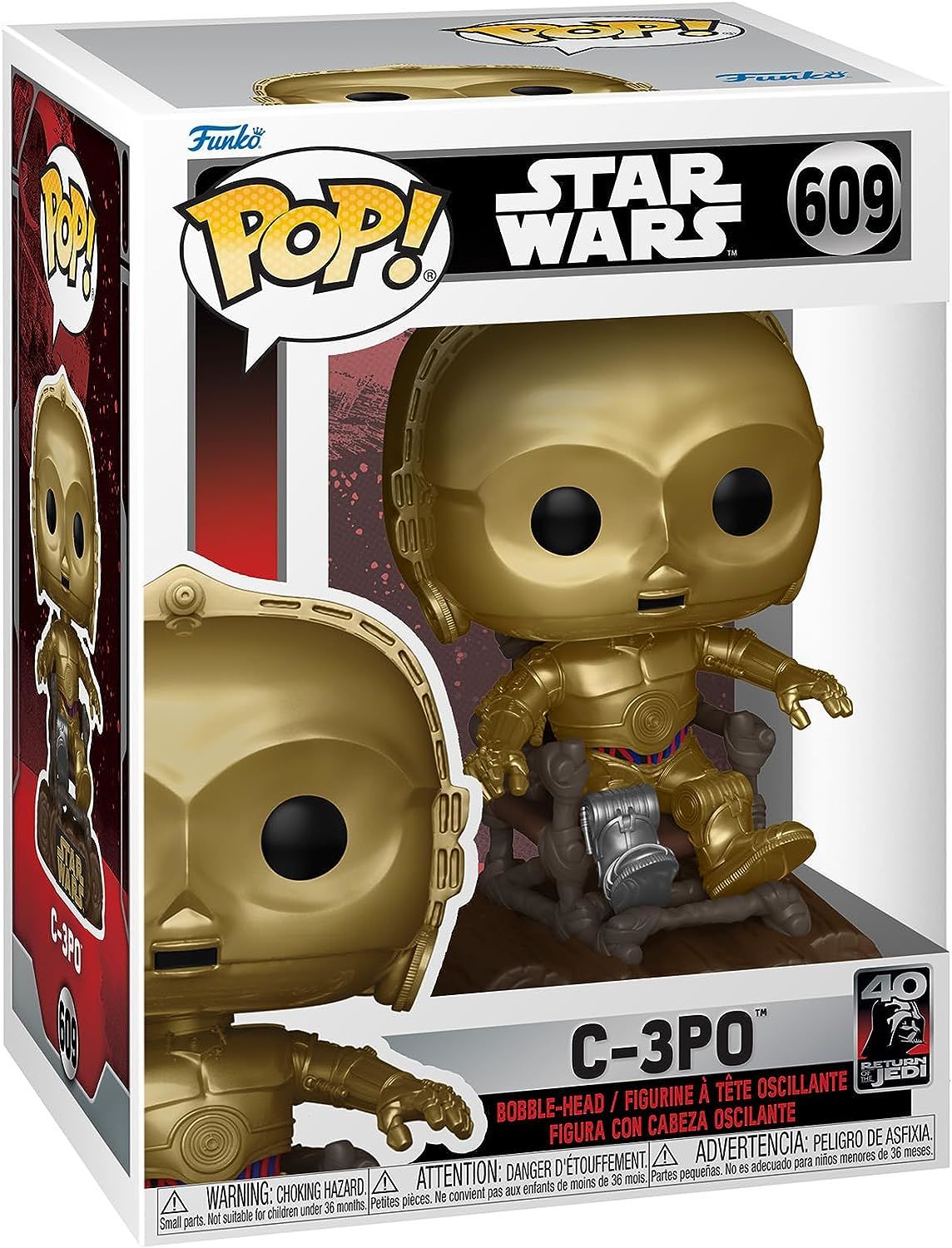 Funko Pop - Star Wars C-3PO in Chair Return of The Jedi 40th Anniv.