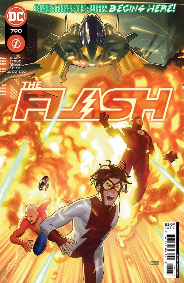 The Flash #790 - Taurin Clarke Cover