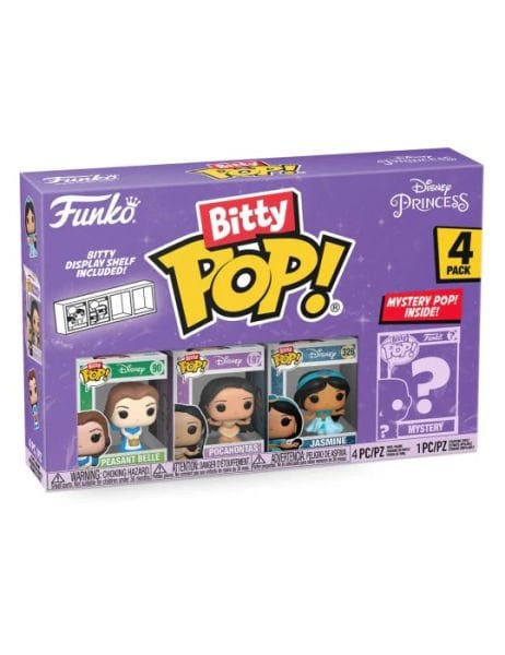 Funko Bitty Pop: Disney Princess Belle Pocahontas Jasmine