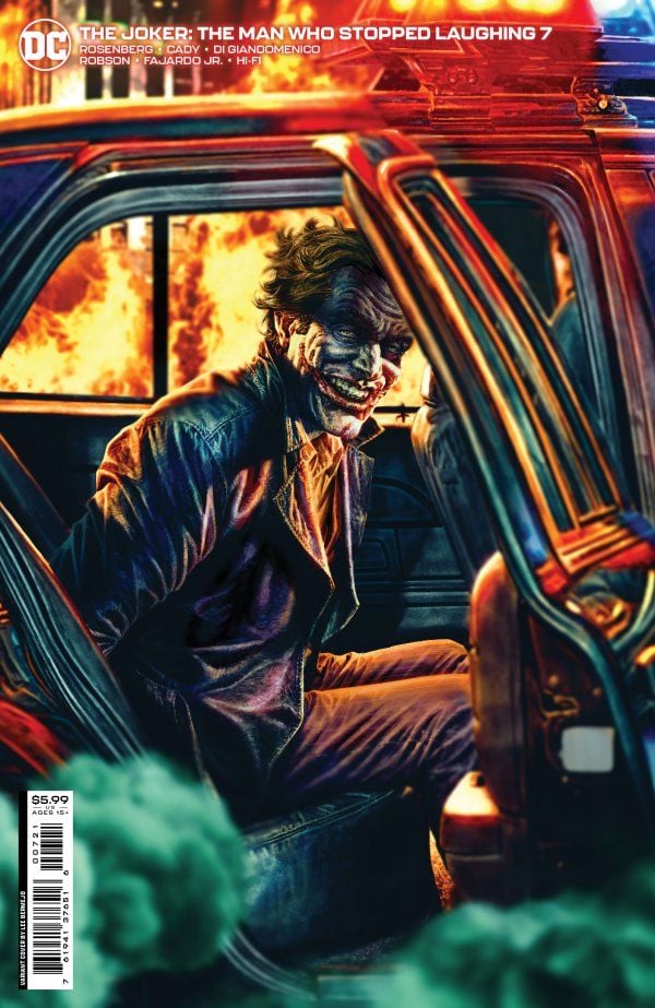 The Joker: The Man Who Stopped Laughing #7 - Cover B Lee Bermejo Variant