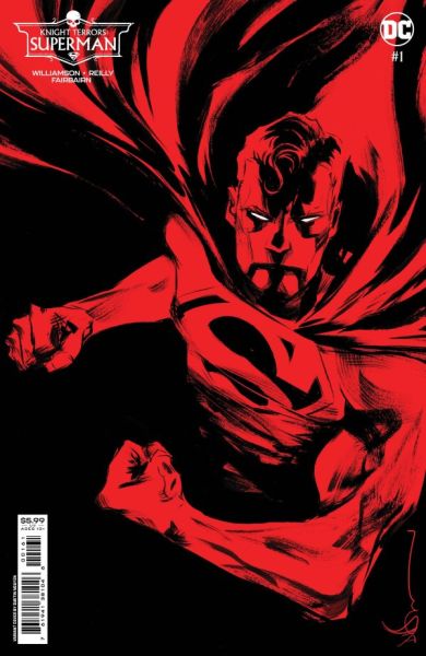 Knight Terrors: Superman #1 - Cover D Dustin Nguyen Midnight Card Stock Variant