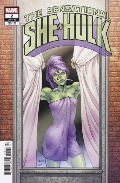 The Sensational She-Hulk #2 Todd Nauck Window Shades Variant