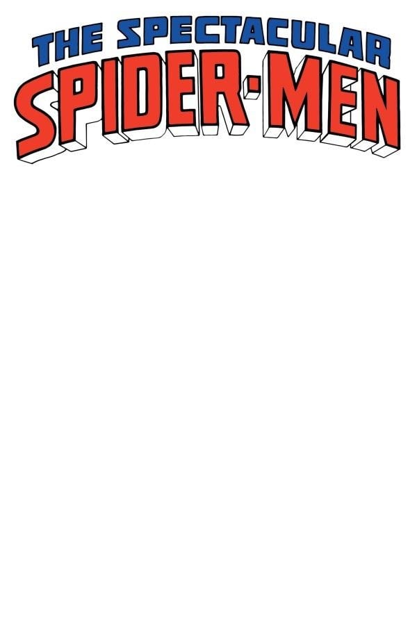 The Spectacular Spider-Men #1 Blank Variant