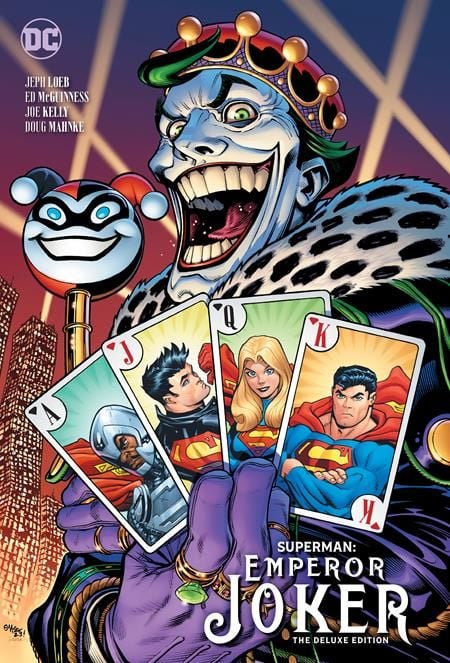 SUPERMAN: EMPEROR JOKER DELUXE EDITION DIRECT MARKET EXCLUSIVE VARIANT HC