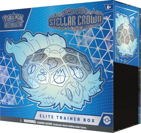 Pokémon TCG:  SV7.0 Scarlet & Violet Stellar Crown Elite Trainer Box