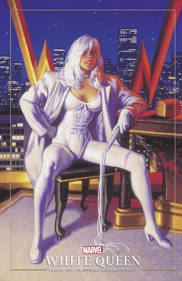 X-Men #33 Greg & Tim Hildebrandt White Queen Marvel Masterpieces III Variant