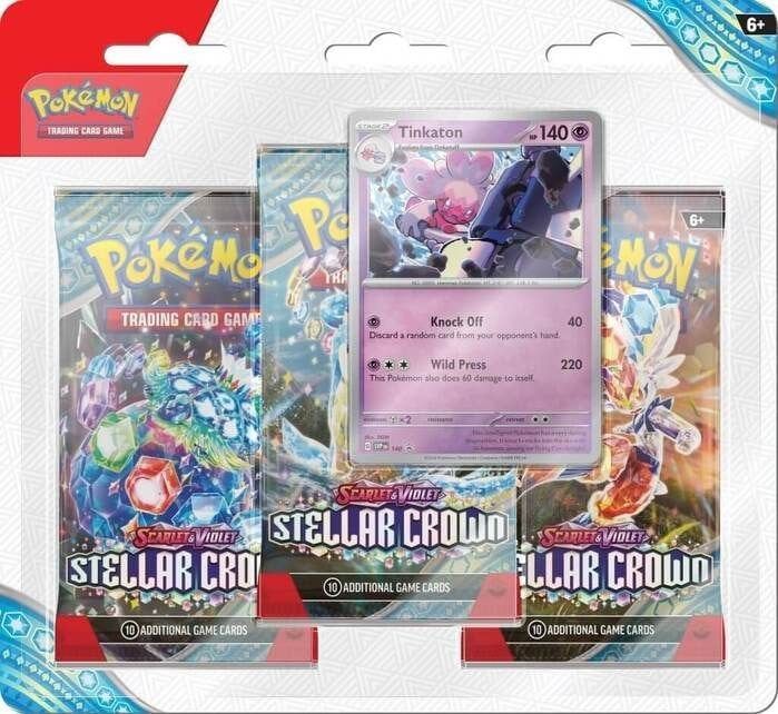 Pokémon TCG:  SV7.0 Scarlet & Violet Stellar 3 Booster Blister