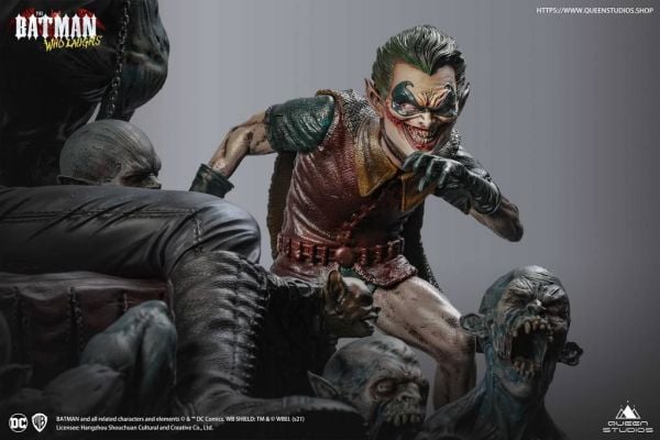 The Batman Who Laughs 1:4 Scale Statue DC Comics / Queen Studios Museum Line 1/4 Scale Series