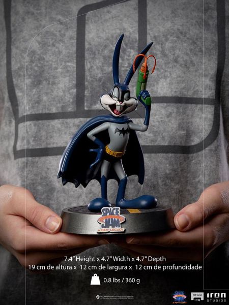 Bugs Bunny Batman 1:10 Scale Statue Space Jam: A New Legacy / Art Scale Series