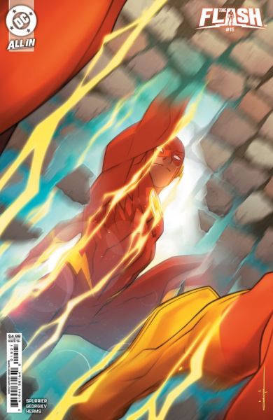 The Flash #15 Cover B Özgür Yildirim Card Stock Variant