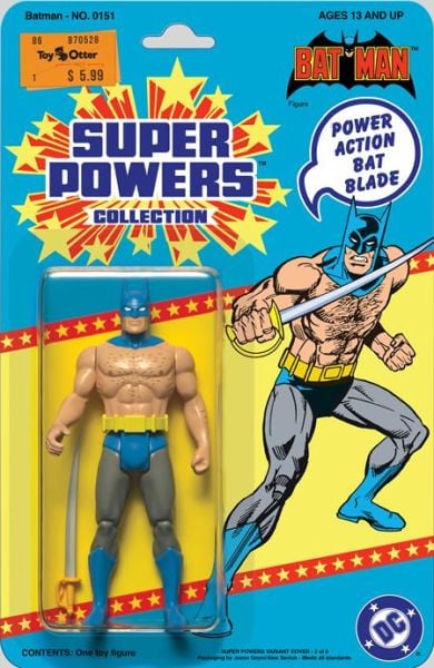 BATMAN #151 CVR D JASON GEYER & ALEX SAVIUK DC SUPER POWERS CARD STOCK VAR (ABSOLUTE POWER)